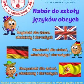 Zapraszamy do zapisów na naukę języków obcych