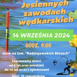 Zawody wędkarskie – 14 września